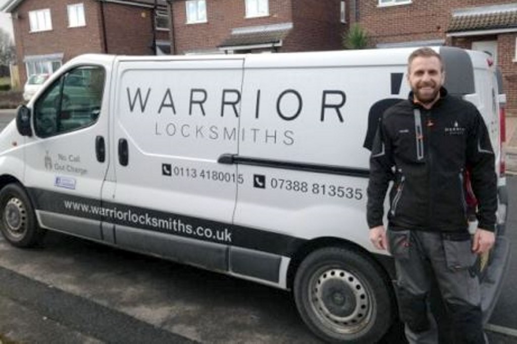 Locksmith Leeds - Simon by his Locksmiths Van